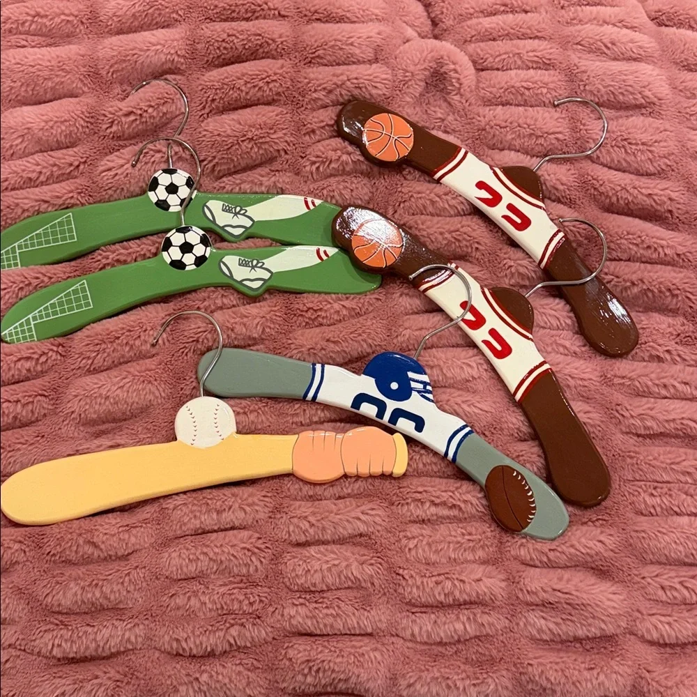 Boys wooden hangers